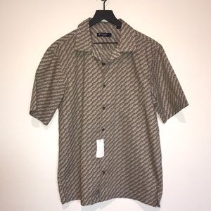 Casual Short Sleeve Button Down